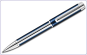 Blue/Silver Pelikan Pura ballpoint.