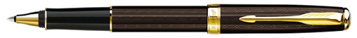 Parker Sonnet Chiselled Chocolate Rollerball.
