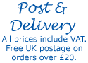 Free postage.