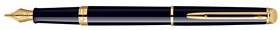 Laquer black Hemisphere fountain pen.