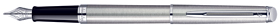 Stainless steel fountain pen.