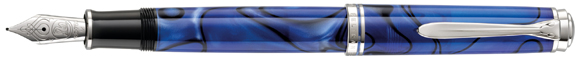 M805 Pelikan Blue Dunes fountain pen.