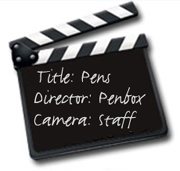 Video resource for pens, pen news, writing accessories and more.