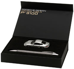 Porsche Design pen on special offer with model car.
