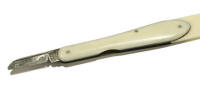 Ivory quill cutter.