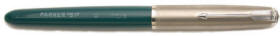 Parker 51 Classic, teal blue, medium.