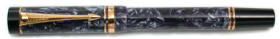 Marble Blue Parker Duofold International Fountain Pen.
