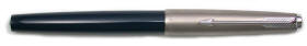 Midnight blue Parker 51 pen.