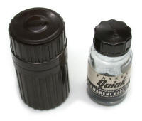 Parker bakelite quink ink container.