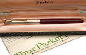 51 parker 1136 ref penbox pen fountain custom