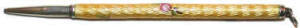 Enamelled pencil.