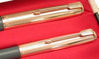 Parker 51 Custom twin set.