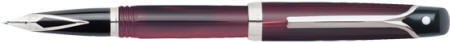 Burgundy Sheaffer Valor fountain pen.
