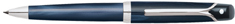 Blue Sheaffer Valor ballpoint pens.