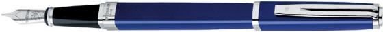 Waterman Exception Slim Blue Lacquer Fountain pen.