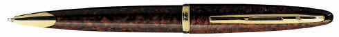 Marine Amber Waterman Carene ball pen.