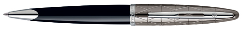 Gunmetal Waterman Carene ballpoint.
