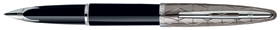 Black and Gunmetal Waterman Carene fountain pen.