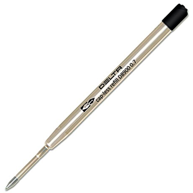 Delta capless pen refill D8900 for Delta ballpoint.