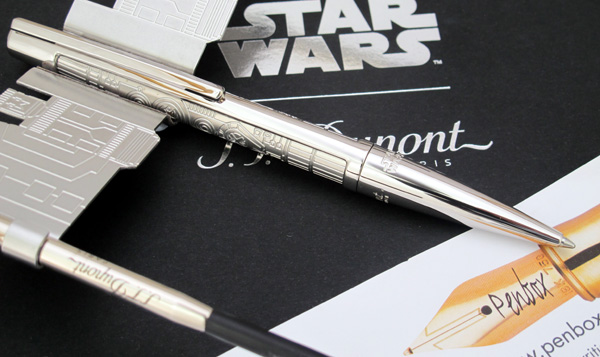 S T Dupont Defi Star Wars ballpoint pen.