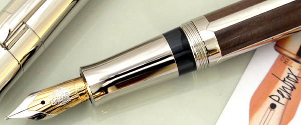Graf von Faber Castell Pen of the Year 2007 in petrified wood.
