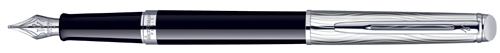 Deluxe Waterman Hemisphere fountain pen with palladium trim.