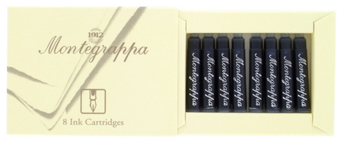 Montegrappa ink cartridges for fountain pens.