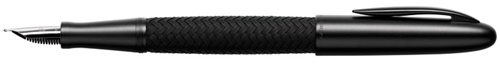 Black TecFlex Porsche Design fountain pen.