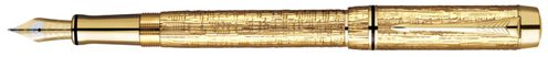 Parker Duofold Presidential, 18crt gold.