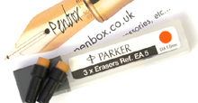 Parker EA5 erasers for Parker 45 etc...