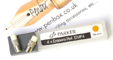 Parker EMF4 erasers for Parker multipens.