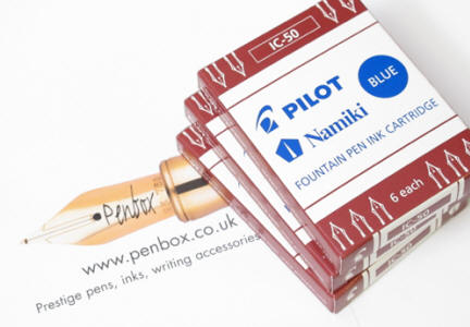 Pilot ink cartridges for Capless and Vanishing Point pens.