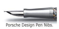 Porsche Design pen nibs.
