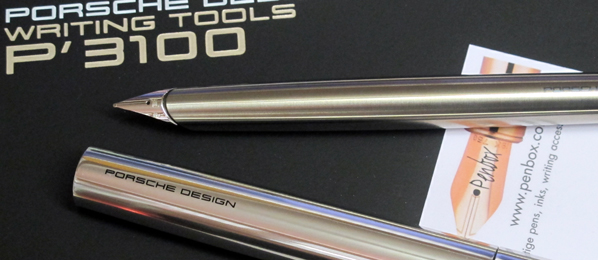 P'3135 Porsche Design Solid fountain pen.