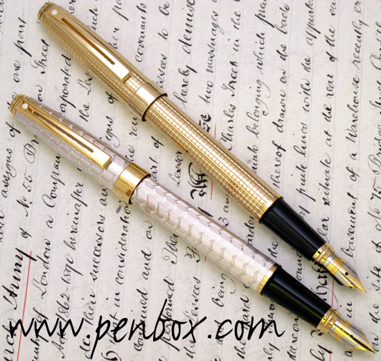 Sheaffer Prelude Signature fountain pens.