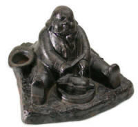 Novelty Figural inkwell.