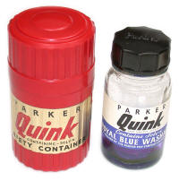 Parker Quink safety container.