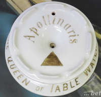 Apollinaris table water inkwell.