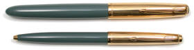 Custom Parker 51 twin pen set.