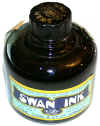 Swan ink bottle.