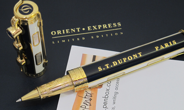 S T Dupont Orient Express Prestige pen.