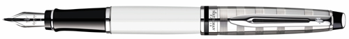 Waterman Expert Deluxe White fountain pen from the 2011 range.