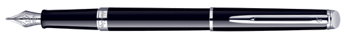 Lacquer black Waterman Hemisphere pen.